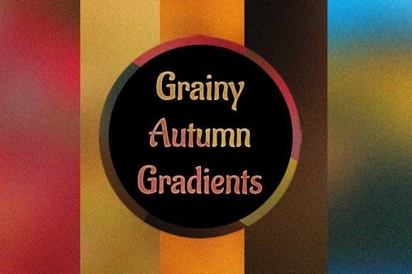 Download Grainy Autumn Gradients - Grainy Collection