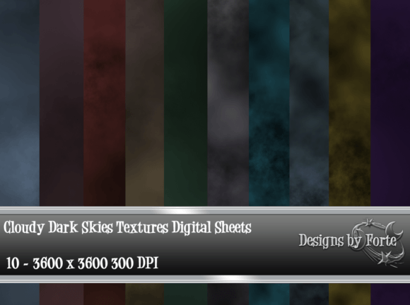Download Cloudy Dark Skies Seamless Textures - Seamless textures Collection
