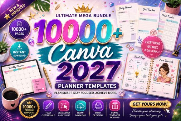Download 10000+ Premium Canva Templates KDP 2027 - Premium Collection