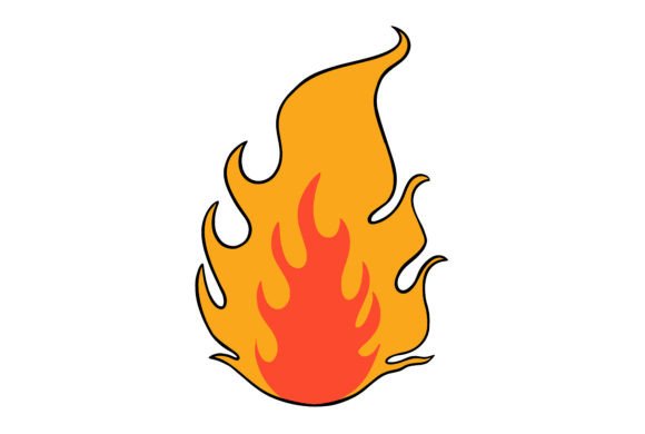 Download Burning Flame Clipart Fire Artwork - Fire Collection