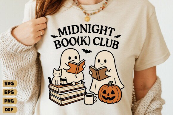 Download Midnight Book Club Png, Halloween Svg - Premium Resources