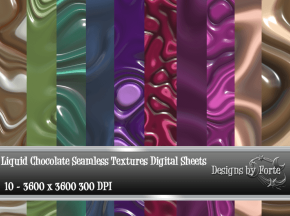 Download Liquid Chocolate Seamless Textures - Seamless textures Collection