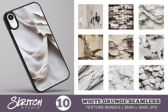 Download White Grunge Seamless Textures - Seamless textures Collection