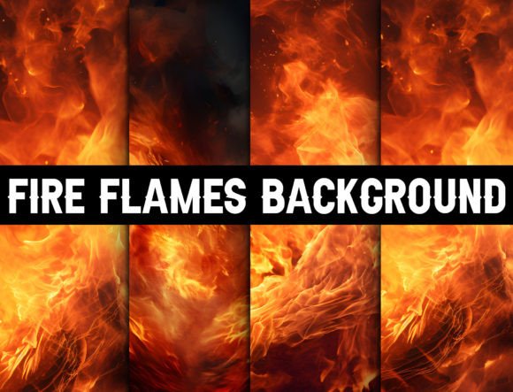 Download Fire Flames PNG JPG Background Set - Fire Collection